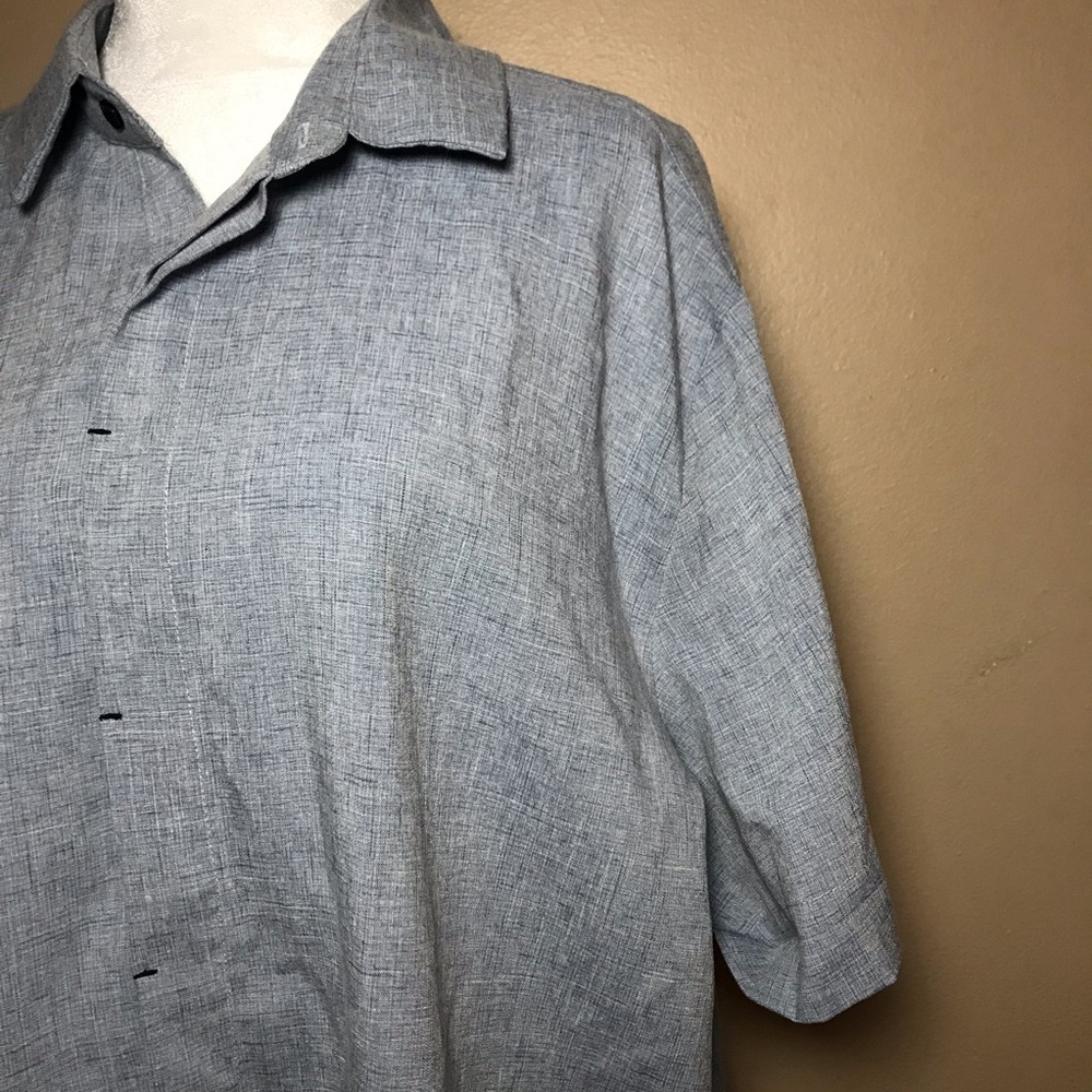 COOFANDY Men's Casual Button Down short Sleeve Shirt size XL - Picture 10 of 11
